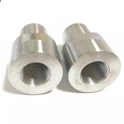 Custom High Precision CNC Milled Turned Pipe Fitting Part Stainless Steel Connect Parts