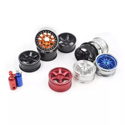 Good Appearance Colorful Metal CNC Machining Aluminium Alloy Wheels Prototype Parts