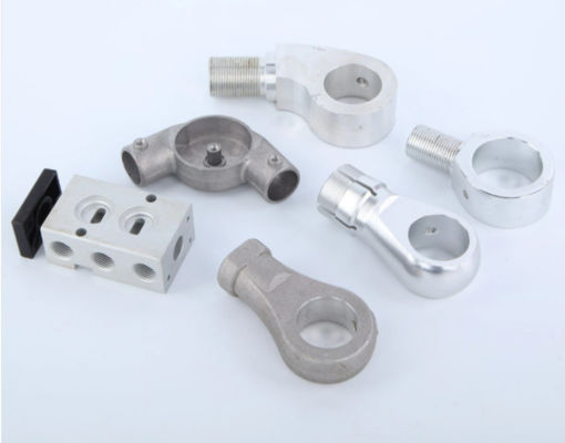 Aluminum Steel CNC Turning Machine Parts , 0.005-0.1mm Precision CNC Lathe Parts
