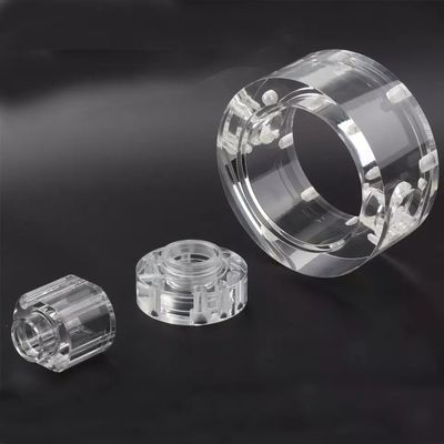 High Precision PMMA Acrylic PC Rapid Prototypes Round Ring Parts By CNC Machining