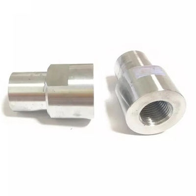 Custom High Precision CNC Milled Turned Pipe Fitting Part Stainless Steel Connect Parts