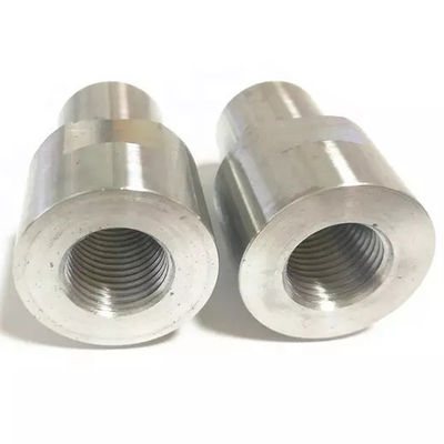 Custom High Precision CNC Milled Turned Pipe Fitting Part Stainless Steel Connect Parts