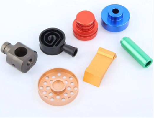 Aluminum Steel CNC Turning Machine Parts , 0.005-0.1mm Precision CNC Lathe Parts